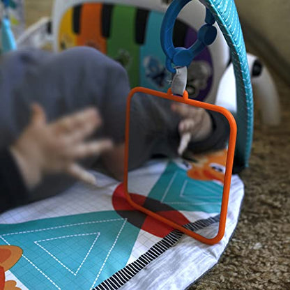 4 - in - 1 Baby Gym with Piano, 7 Toys, Music and Light Play Mat - Babies Mall