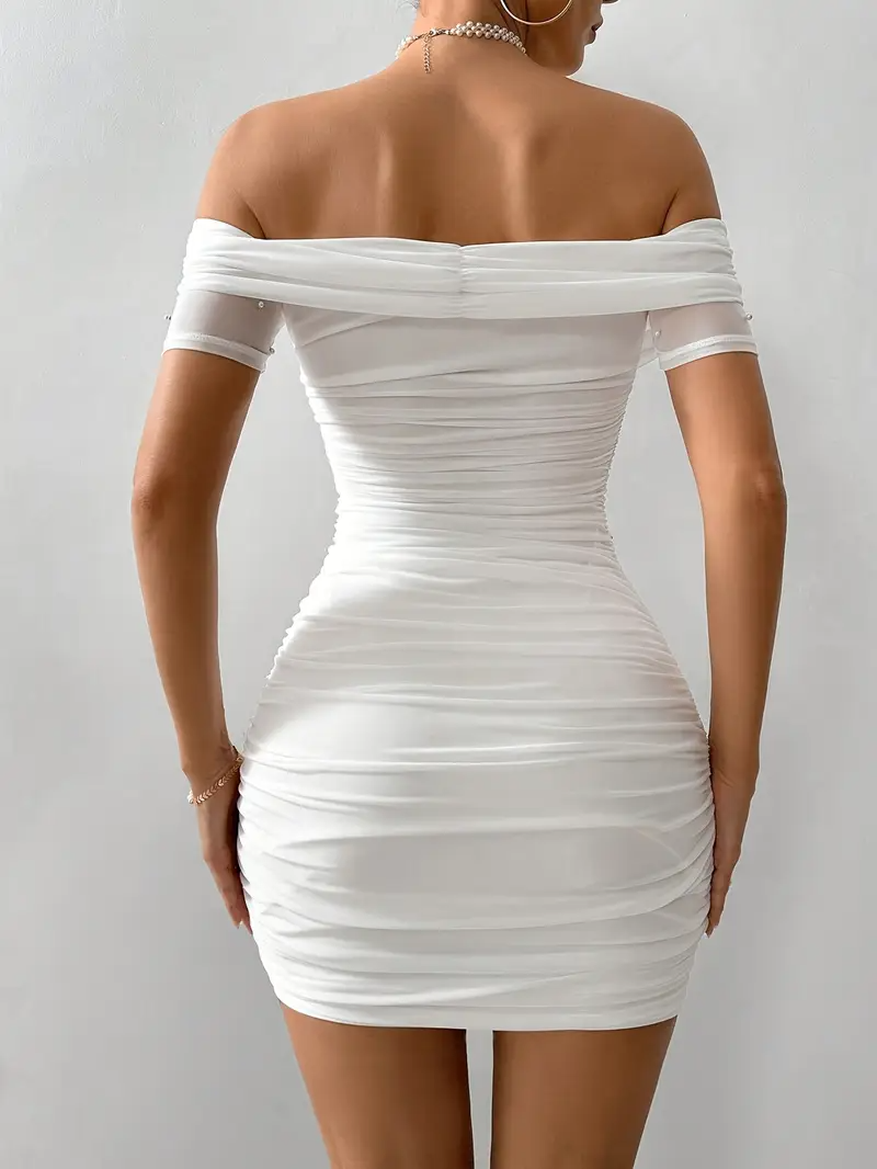 Off Shoulder Bodycon Dress