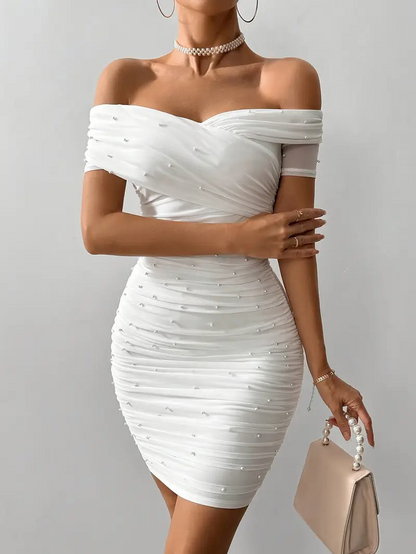 Off Shoulder Bodycon Dress