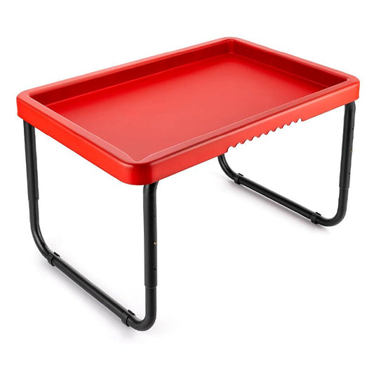 Adjustable Kids PlayTray Table with City & Race Mats and Car Toys Set - Babies Mall