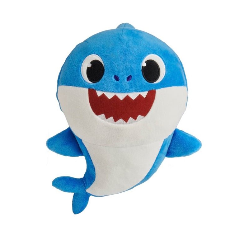 Baby Shark Plush Toy with Lights and Full Song Sound Effects 12in - Babies Mall